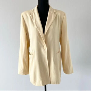 Vintage Jax Wool Blend Long Length Blazer